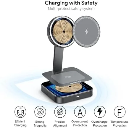 Testing the 15W Foldable Magnetic Wireless Travel Charger for iPhone AirPods | over two weeks