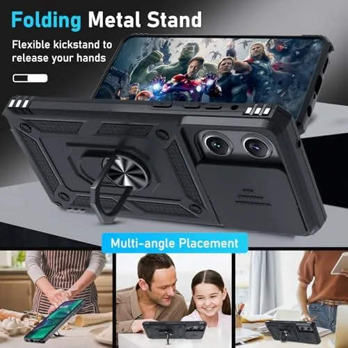 Close look at the for Moto G Stylus 5G 2026/2025 Case Built in Slide build quality