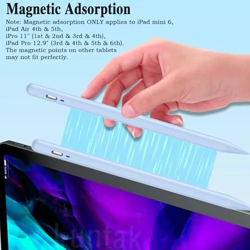 The Stylus Pen for Android Tablet/Phones, Tablet Pencil for iOS/Android,Blue | in real use