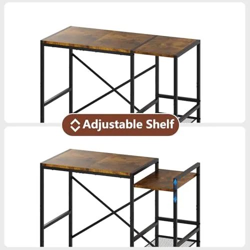 The Mini Fridge Stand with Storage Shelves Dorm Microwave Stand Reversible compared in context