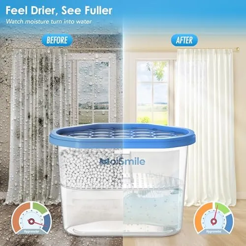 Close look at the Moisture Absorbers, Fragrance Free Humidity Absorber, 3 Pack, 10.5 oz build quality