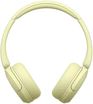 The Sony WH-CH520 Wireless On-Ear Bluetooth Headphones with Mic, Butter Yellow compared in context