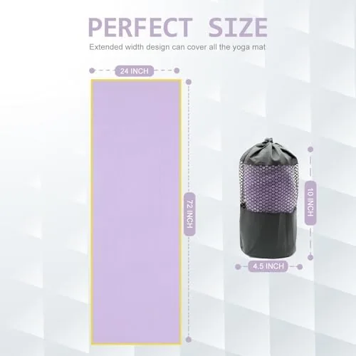 Testing the Eunzel Hot Yoga Towel - Microfiber Non Slip Yoga Mat over two weeks
