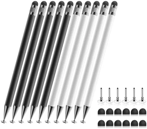 Bopomofo Stylus(10 Pcs),2-in-1 Stylus Pen for Touchscreen,Stylus Pen | Metal Barrel,Suitable for Apple(iPhone/ipad)/Nintendo Switch/Samsung/Google/Microsoft/Android Review: Tested and Rated