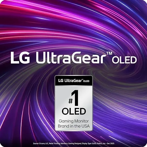 Detail shot of the LG 45GX950A-B 45-inch Ultragear 5K2K WUHD (5120 x 2160) OLED features