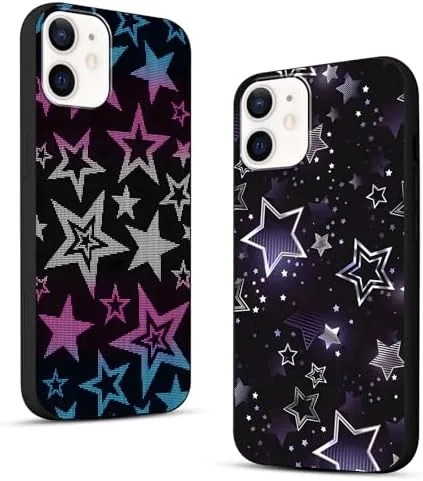 2 Pack Y2K Cute Phone Case for iPhone 12/12 Pro 6.1",Kawaii Star Y3K Cases Review: Tested and Rated