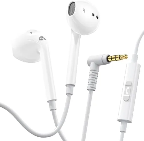 LUDOS Zenith wired earbuds with the 3.5mm plug and inline microphone