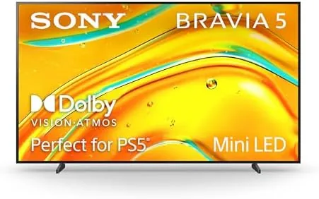 Overview of the Sony BRAVIA 5 98 Inch TV, Mini LED, 4K Smart