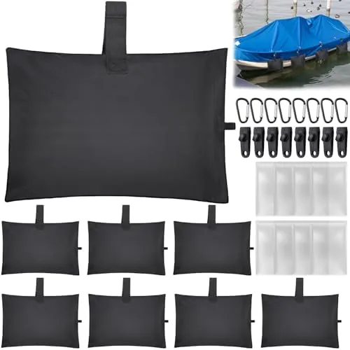 8Pack Sand Bags for Boat Covers, 600D Marine-Grade Sand Bags for Weight | Windproof Review: Tested and Rated