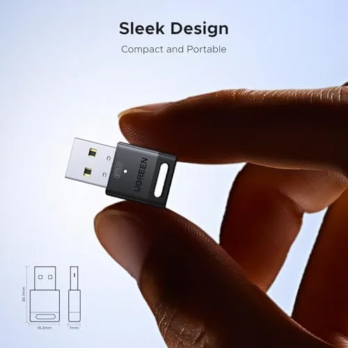 Testing the UGREEN USB Bluetooth Adapter for PC, Bluetooth 6.0 Dongle Receiver over two weeks