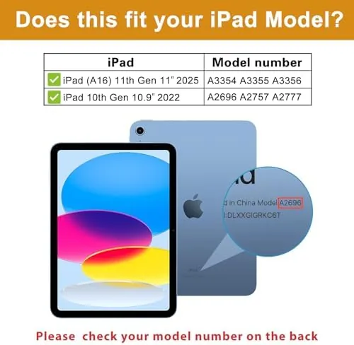 Close look at the ProCase Kids Case for iPad A16 11th Generation 2025/iPad 10th build quality