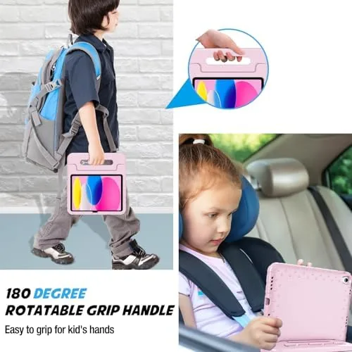 The ProCase Kids Case for iPad A16 11th Generation 2025/iPad 10th in real use