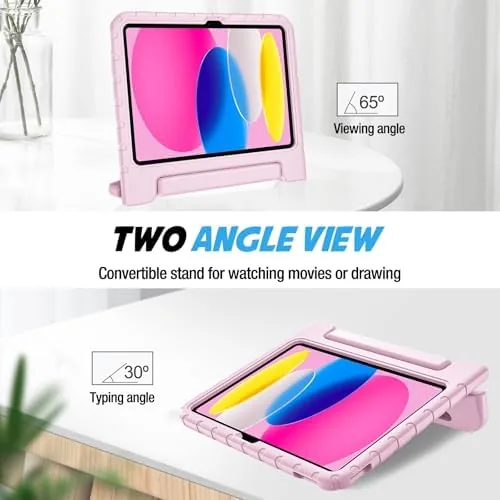 Another view of the ProCase Kids Case for iPad A16 11th Generation 2025/iPad 10th