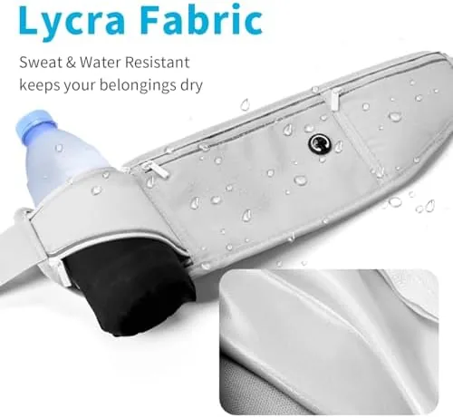 Testing the Slim Running Belt for Women Men,Runners Fanny Pack Phone Holder,Money over two weeks