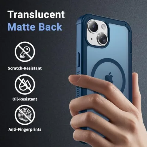 Another view of the jaroco Magnetic for iPhone 13 Case Heavy Duty Protection Deep