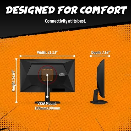 Testing the AOC 24 Inch Curved Gaming Monitor FHD 1080P 180Hz VA over two weeks