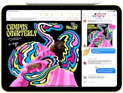 A person using the Apple Pencil to draw on the iPad 11-inch display