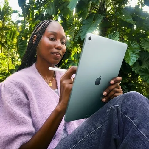 iPad Air and iPad Pro side by side showing the display difference