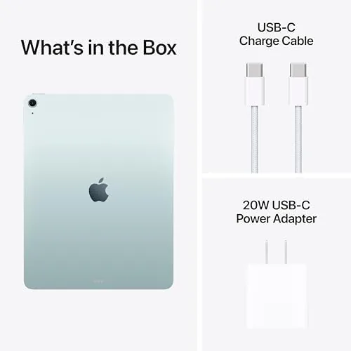 Multitasking view on the 13-inch iPad Air showing three apps in use at once