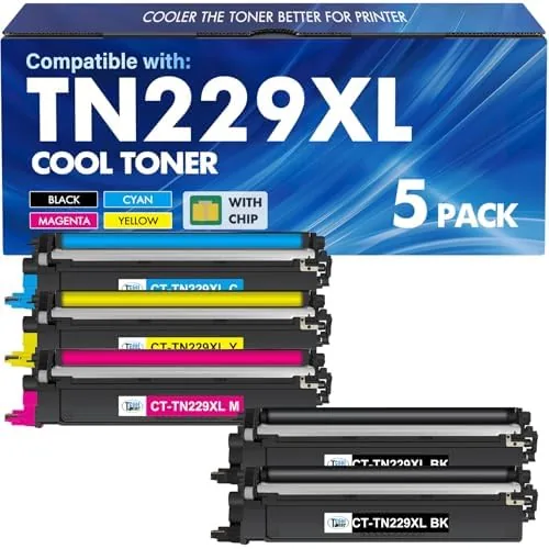 TN229XL TN229 229XL MFC-L3780CDW Toner Cartridges MFC-L3720CDW HL-L3280CDW | Compatible for Brother TN 229 Review: Tested and Rated
