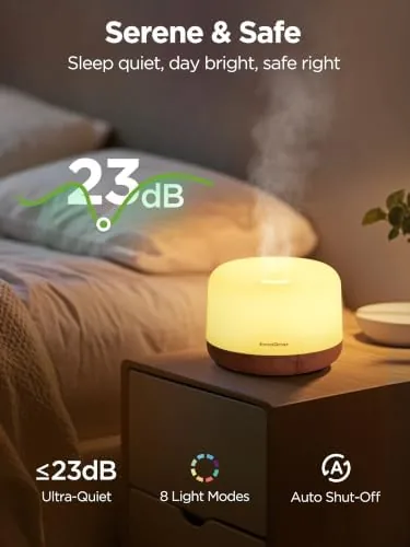 Testing the InnoGear 500ml Aromatherapy Diffuser for Home 10 Essential Oil Set over two weeks