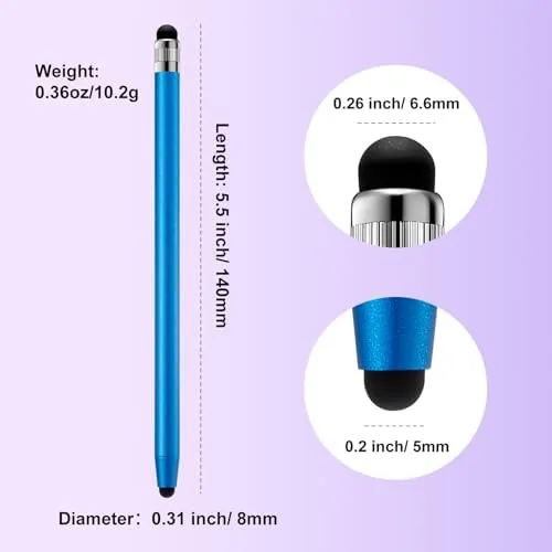 Close look at the ChaoQ Stylus Pen for Touchscreen, 3pcs Stylus Pen for iPad build quality
