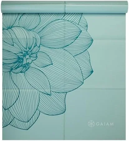 Gaiam Foldable Yoga Mat, 2mm Icy Paisley Review: Tested and Rated