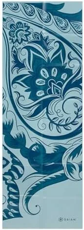Testing the Gaiam Foldable Yoga Mat, 2mm Icy Paisley over two weeks