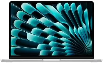The Midnight 13-inch MacBook Air with M4 open on a clean desk