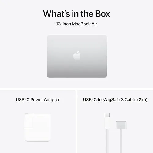 The MacBook Air showing a battery report and performance monitor during testing