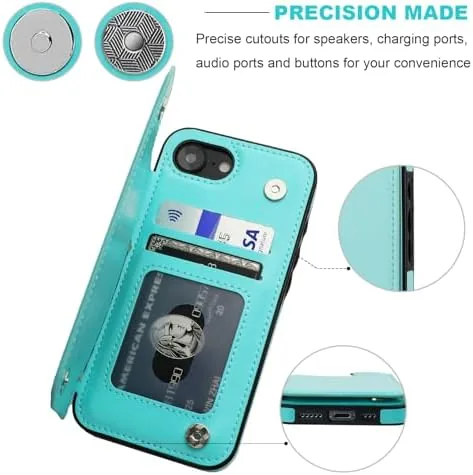 Testing the ONETOP for iPhone 17e/16e Wallet Case with Credit Card Holder,LightBlue over two weeks