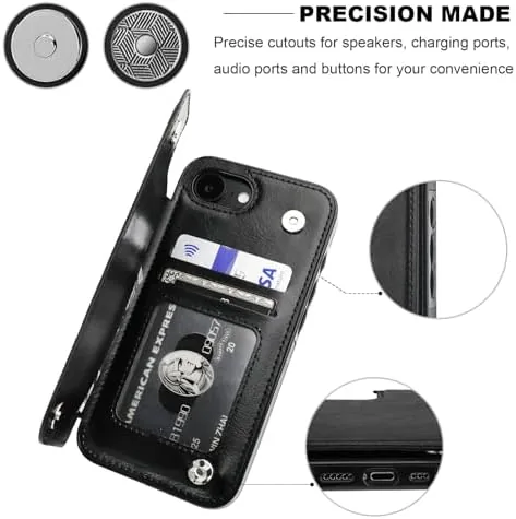 Testing the ONETOP for iPhone 17e/16e Wallet Case with Credit Card Holder,Black over two weeks