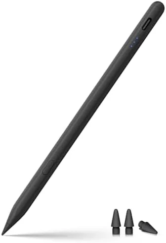 Overview of the Stylus Pen for ipad 2018-2026, USB-C Fast Charging Pencil, Pixel-Perfect