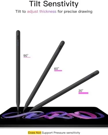 Testing the Stylus Pen for ipad 2018-2026, USB-C Fast Charging Pencil, Pixel-Perfect over two weeks