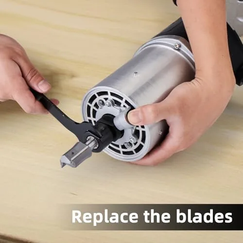 The Woodworking 3.25HP Router, 2400W, 4.2" Diameter, 1/2" and 1/4" Collets in real use