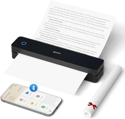 iDPRT Portable Thermal Printer, MT610 Pro Wireless for Travel, 300 DPI Bluetooth Inkless Printer Review: Tested and Rated