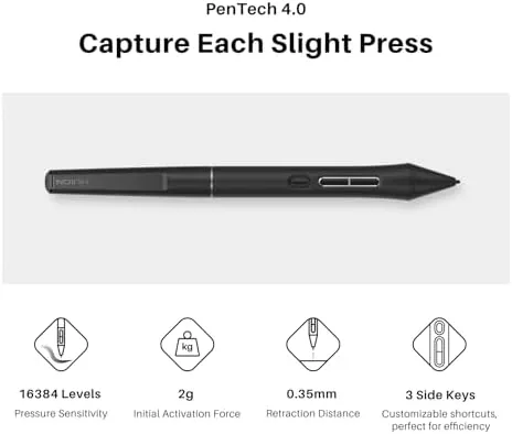 The HUION Kamvas 13 (Gen 3) Drawing Tablet with Screen 16K in real use