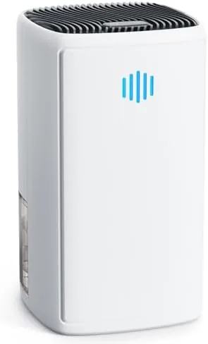 Small Dehumidifier,38OZ,Energy Saving for Bedroom, Bathroom, Closet | 280 Sq.Ft, 28dB Ultra Quiet, Auto Review: Tested and Rated