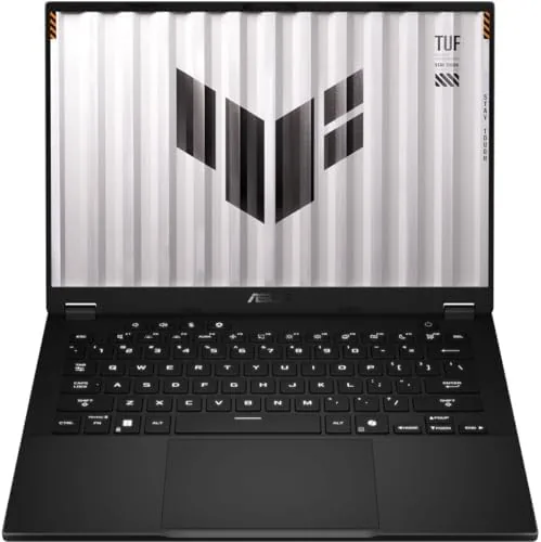 Close look at the ASUS TUF Gaming A14 Copilot+ PC Gaming Laptop, 14" WQXGA build quality