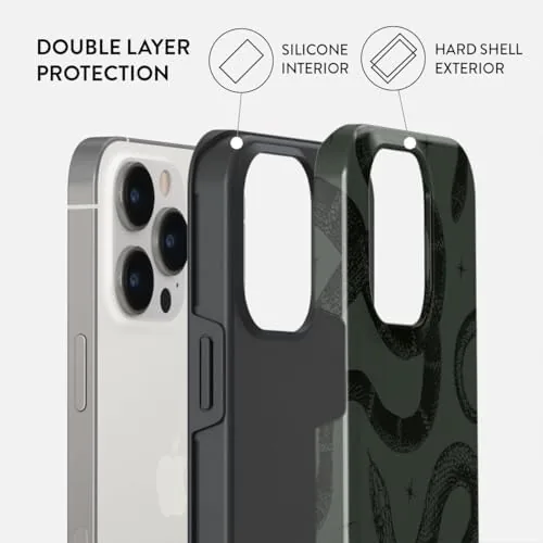 Close look at the BURGA Unisex Phone Case for iPhone 13 Pro Max ,  build quality