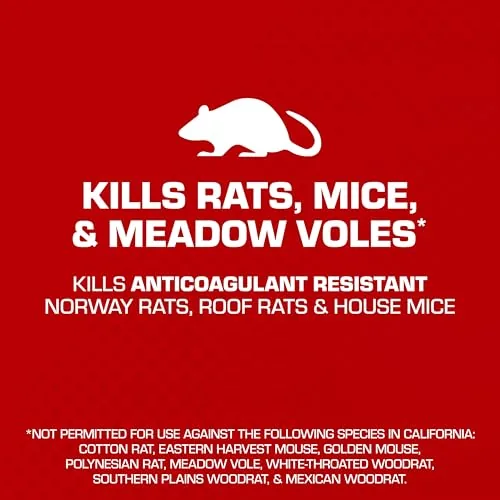 The Tomcat with Bromethalin Bait Chunx Pail, 4.25 lbs. | Rat compared in context