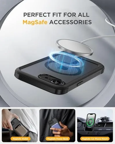 miracase full-body case next to a separate case with a loose glass film