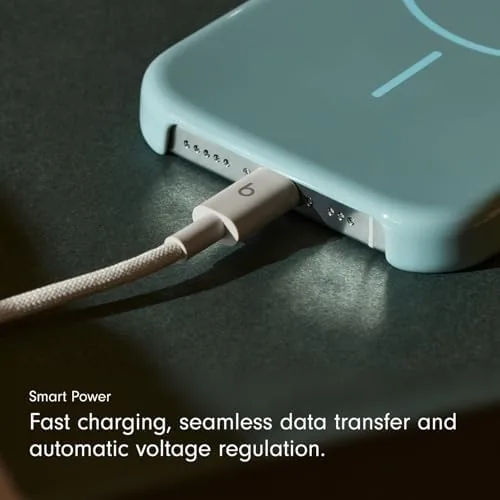 Beats cable charging a set of wireless headphones
