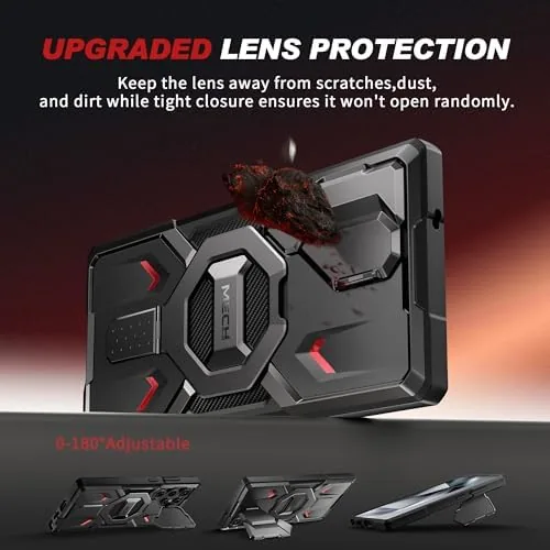 The TONGATE for Samsung Galaxy S24 Ultra Case with Privacy Screen compared in context
