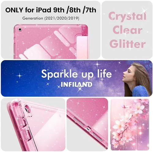Testing the INFILAND Case for iPad 9th/8th/7th Generation 10.2 inch (Blossom Pink over two weeks