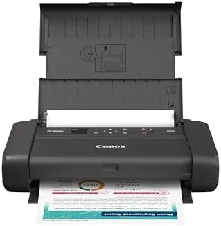 Canon PIXMA TR160 Wireless Portable Lightweight Compact Printer, 50-Sheet Paper Tray and 1.44" Display Review: Tested and Rated