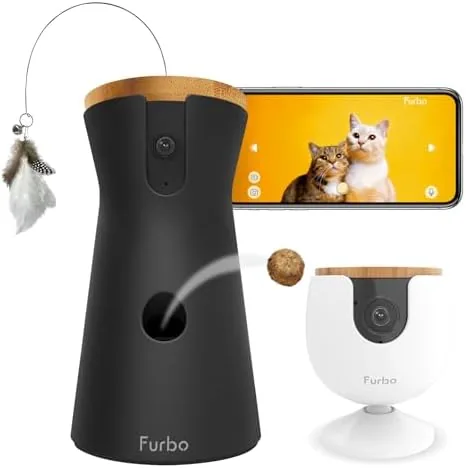Furbo 360° Cat Camera + Mini [New Subscription Required at Setup] 2-Camera Bundle Nanny Review: Tested and Rated