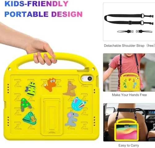 The Kids Case for iPad(A16) 11th Generation 11 Inch 2025/iPad 10th in real use