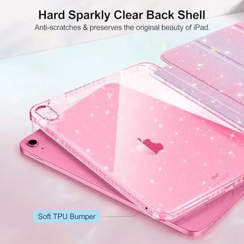 The Fintie Clear Case for iPad (A16) 11th Gen 11 in in real use