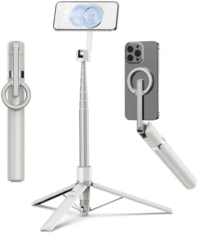 TONEOF 68" Magnetic Aluminum Phone Tripod Selfie Stick for iPhone & Android | Rechargeable Review: Tested and Rated